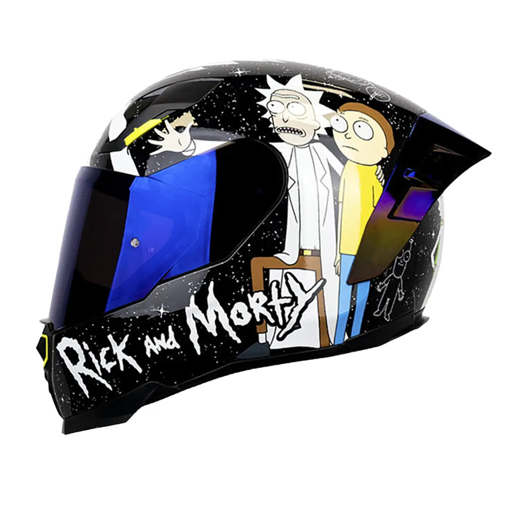Casco Integral Shaft 562 Rick And Morty Edicion 3