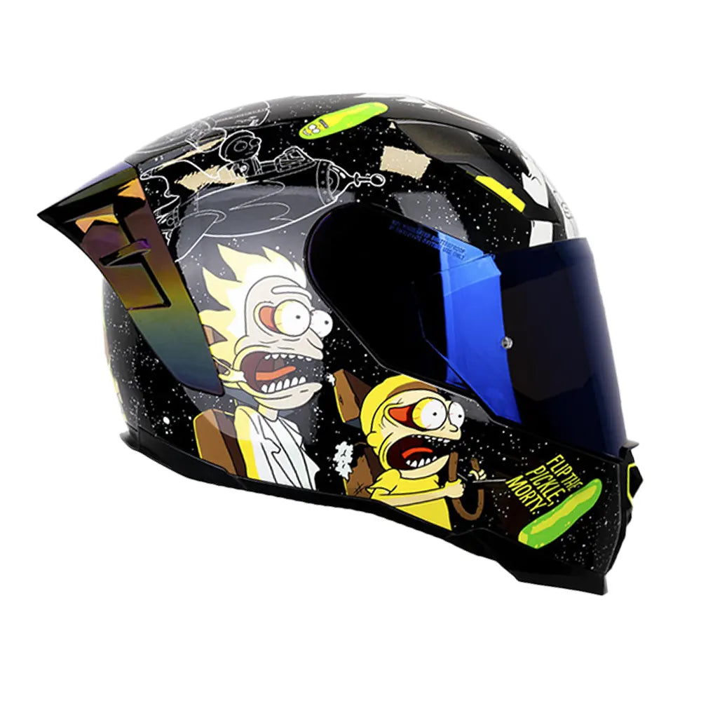 Casco Integral Shaft 562 Rick And Morty Edicion 3