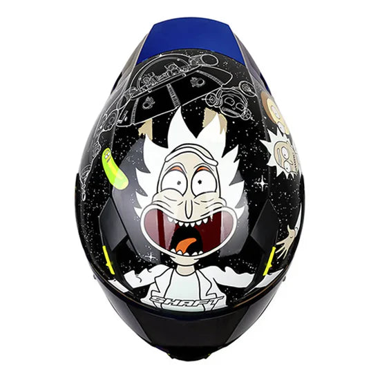 Casco Integral Shaft 562 Rick And Morty Edicion 3