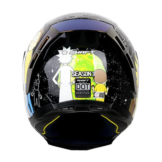 Casco Integral Shaft 562 Rick And Morty Edicion 3